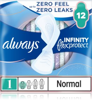 Always Infinity Normal Size 1 serviettes hygiéniques
