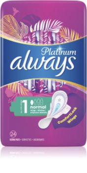 Always Platinum Normal serviettes hygiéniques