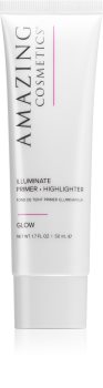 Amazing Cosmetics Illuminate Primer + Highlighter ragyogást adó primer