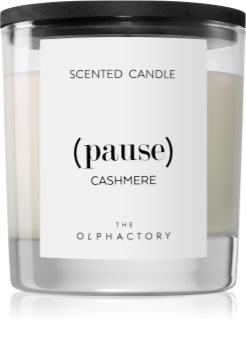 Ambientair Olphactory Black Design Cashmere bougie parfumée (Pause)