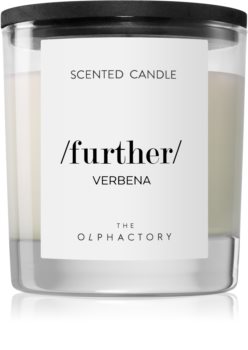 Ambientair Olphactory Black Design Verbena świeczka zapachowa  (Further)