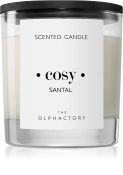 Ambientair Olphactory Black Design Santal Tuoksukynttilä (Cosy)