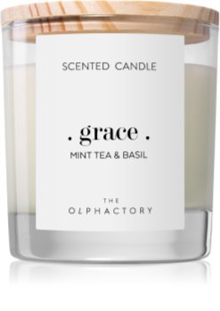 Ambientair Olphactory Mint Tea & Basil świeczka zapachowa  (Grace)