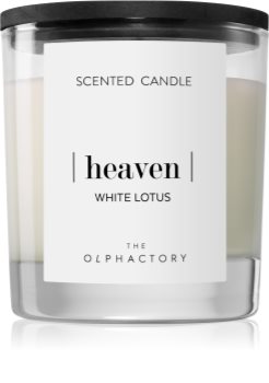 Ambientair Olphactory Black Design White Lotus ароматна свещ (Heaven)