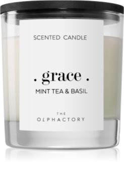 Ambientair Olphactory Mint Tea & Basil illatos gyertya