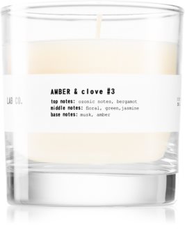 Ambientair Lab Co. Amber & Clove świeczka zapachowa