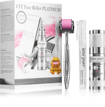 âme pure CIT Face Roller Platinum ensemble (anti-pores dilatés et rides)