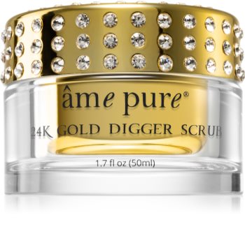 âme pure 24K Gold Digger Scrub čistilni piling z 24-karatnim zlatom