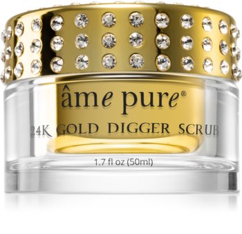 âme pure 24K Gold Digger Scrub exfoliante limpiador con oro de 24 quilates
