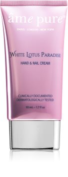 âme pure White Lotus Paradise creme amaciador para mãos e unhas