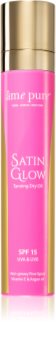 âme pure Satin Glow™ Tanning Dry Oil óleo bronzeador em cápsulas  SPF 15