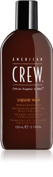 American Crew Styling Liquid Wax skystasis plaukų vaškas , suteikiantis blizgesio