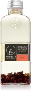 Angelic Cuvée Ruža ošetrujúci sprchový olej
