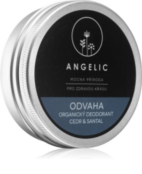 Angelic Organic deodorant "Courage" Cedar & Santal scent органический кремовый дезодорант