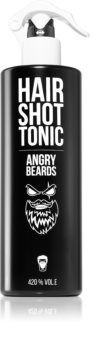Angry Beards Hair Shot Tonic lozione tonica detergente per capelli