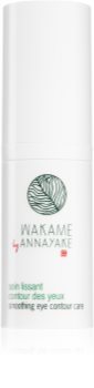 Annayake Wakame Smoothing Eye Contour Care crema gel hidratante con efecto iluminador antiojeras