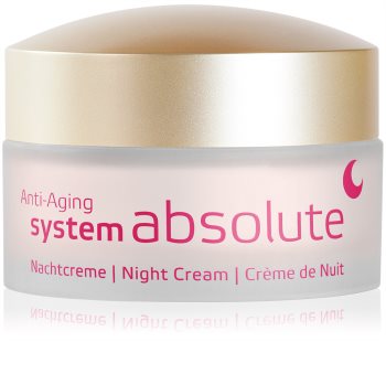 ANNEMARIE BÖRLIND System Absolute - System Anti - Aging regenerierende Nachtcreme gegen die Zeichen des Alterns