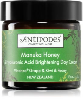 Antipodes Manuka Honey crema de día con textura ligera para iluminar la piel