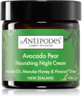 Antipodes Avocado Pear crema de noche nutritiva para el rostro