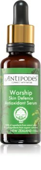Antipodes Worship Kasvoseerumi solujen suojaamiseksi oksidatiiviselta stressiltä