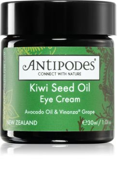 Antipodes Kiwi Seed Oil crema calmante para contorno de ojos