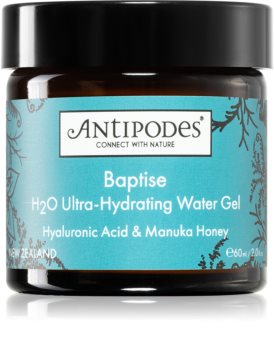 Antipodes Baptise H₂O Ultra-Hydrating Water Gel leichte, feuchtigkeitsspendende Gel-Creme für das Gesicht