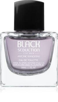 Antonio Banderas Seduction in Black eau de toilette pour homme
