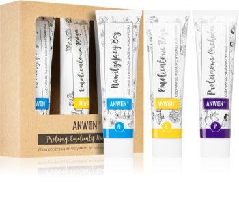 Anwen Proteins . Emollients . Humectants kasdienis kondicionierius 3 x100 ml High porosity (ekonomiška pakuotė)