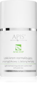 Apis Natural Cosmetics Acne-Stop Home TerApis leichte Creme gegen Akne zur Regulation der Talgbildung
