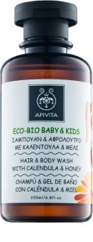 Apivita Eco-Bio Baby & Kids dječji gel i šampon za svakodnevnu uporabu