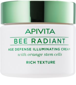 Apivita Bee Radiant rozjasňující krém proti příznakům stárnutí
