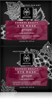 Apivita Express Beauty Grape изглаждата маска за околоочната зона