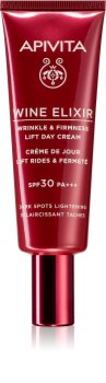 Apivita Wine Elixir Santorini Vine Päivittäinen Kohottava ja Kiinteyttävä Voide SPF 30