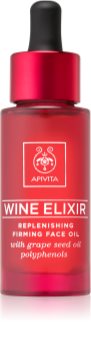 Apivita Wine Elixir Grape Seed Oil стягащо олио за лице