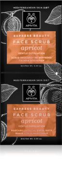 Apivita Express Beauty Apricot нежен пилинг на кожата