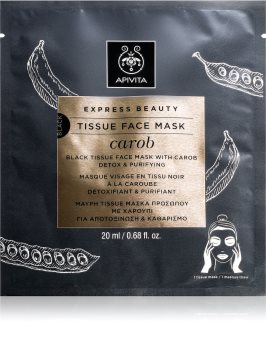 Apivita Express Beauty Carob Detox sheet mask