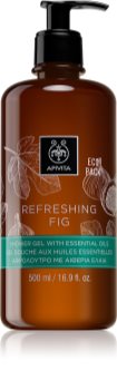Apivita Refreshing Fig osvježavajući gel za tuširanje s esencijalnim uljem