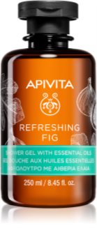 Apivita Refreshing Fig gel douche rafraîchissant aux huiles essentielles