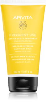 Apivita Holistic Hair Care Chamomile & Honey Balsam pentru par normal. cu musetel