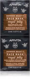 Apivita Express Beauty Royal Jelly revitalizáló arcmaszk feszesítő hatással