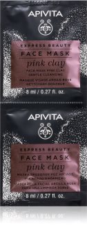 Apivita Express Beauty Pink Clay очищуюча маска з глиною