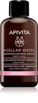 Apivita Cleansing Rose & Honey micellás víz az arcra és a szemekre