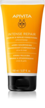 Apivita Intense Repair Olive & Honey balsam regenerator pentru păr uscat și deteriorat
