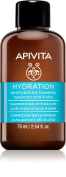 Apivita Holistic Hair Care Hyaluronic Acid & Aloe drėkinamasis šampūnas visų tipų plaukams