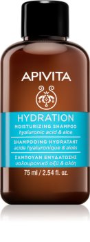 Apivita Holistic Hair Care Hyaluronic Acid & Aloe hydratisierendes Shampoo für alle Haartypen