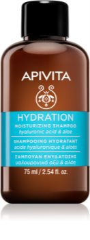 Apivita Holistic Hair Care Hyaluronic Acid & Aloe Moisturizing Shampoo for All Hair Types