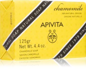 Apivita Natural Soap Chamomile savon nettoyant solide