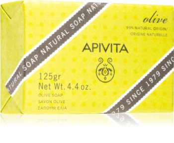 Apivita Natural Soap Olive čvrsti sapun za čišćenje