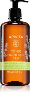 Apivita Tonic Mountain Tea tonizáló tusfürdő gél