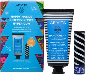 Apivita Hand Care Hypericum & Beeswax dárková sada I. (pro suchou pokožku)